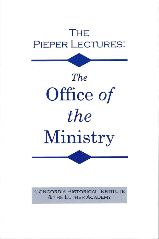 The Office of the Ministry (Vol. 1, 1997)