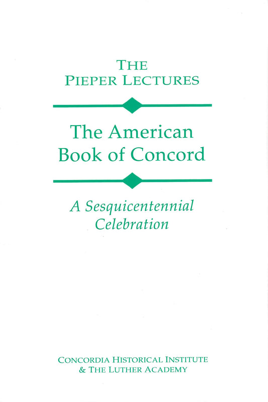 The American Book of Concord: A Sesquicentennial Celebration (Vol. 6, 2002)